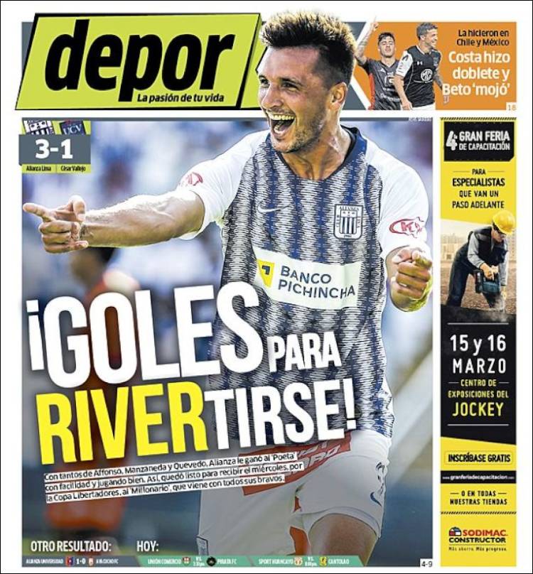 Las mejores portadas del mundo de los deportes en Mediotiempo.