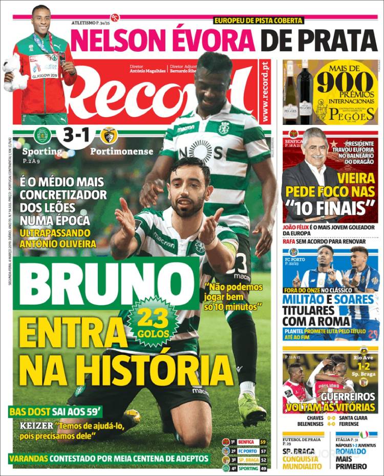 Las mejores portadas del mundo de los deportes en Mediotiempo.
