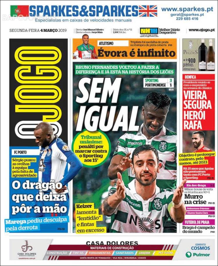 Las mejores portadas del mundo de los deportes en Mediotiempo.