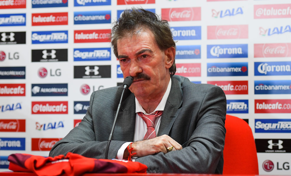 La Volpe habló de Diego Lainez durante su presentación como DT de Toluca. (Foto: Imago7)