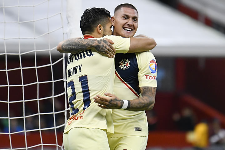América cayó 1-3 ante Necaxa en el pendiente de la Jornada 1 del Clausura 2019 .(Foto: Imago7)