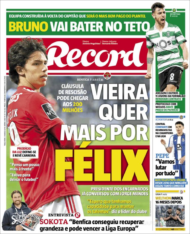 Las mejores portadas del mundo deportivo en Mediotiempo.