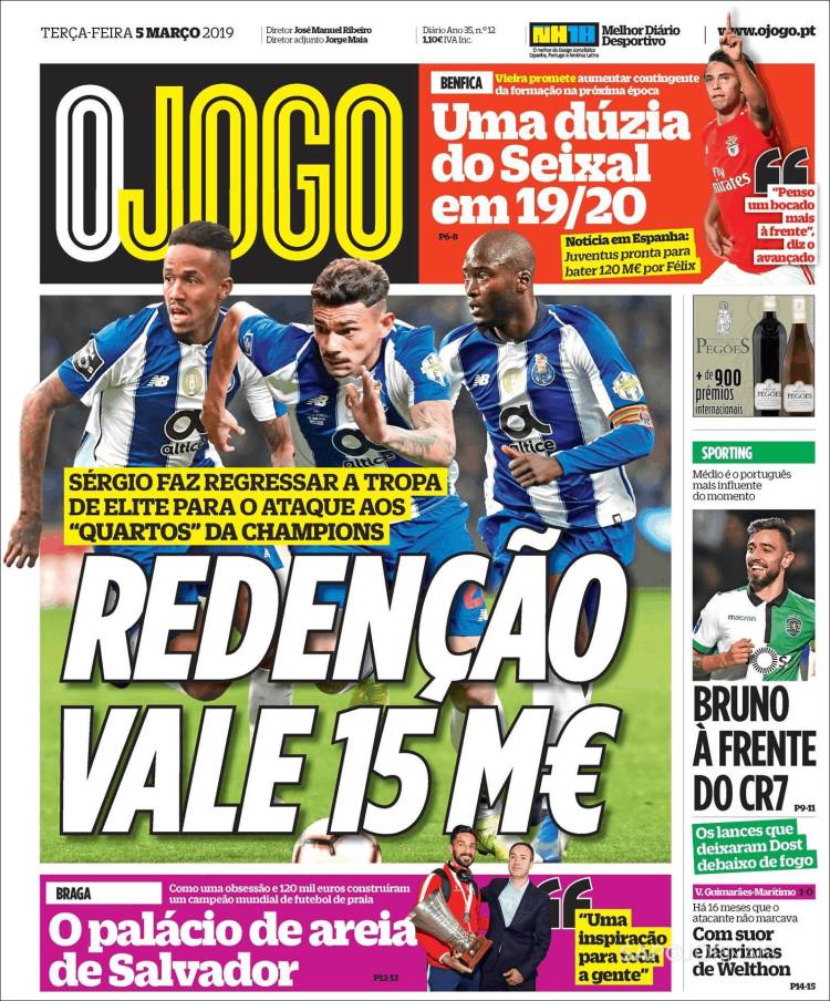 Las mejores portadas del mundo deportivo en Mediotiempo.