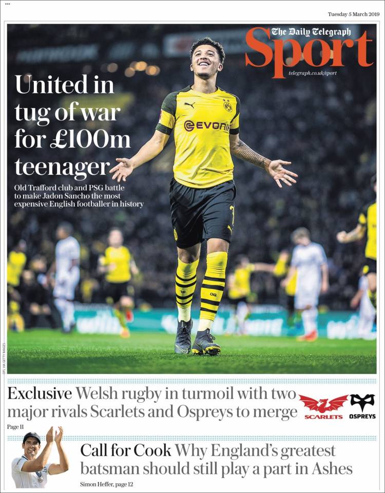Las mejores portadas del mundo deportivo en Mediotiempo.
