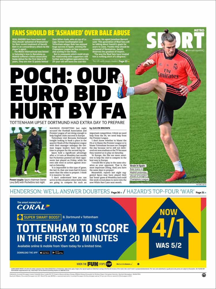 Las mejores portadas del mundo deportivo en Mediotiempo.