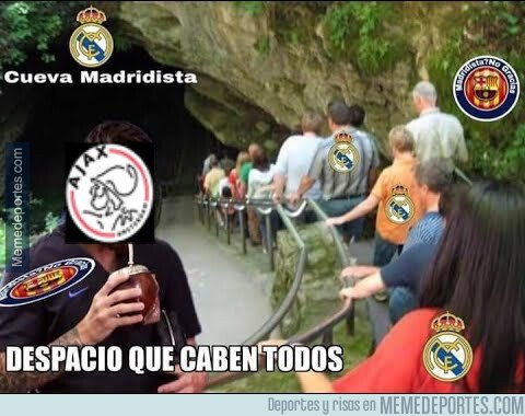 Memes del Real Madrid eliminado de la UEFA Champions League