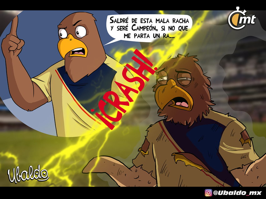 Quemón en el Azteca
