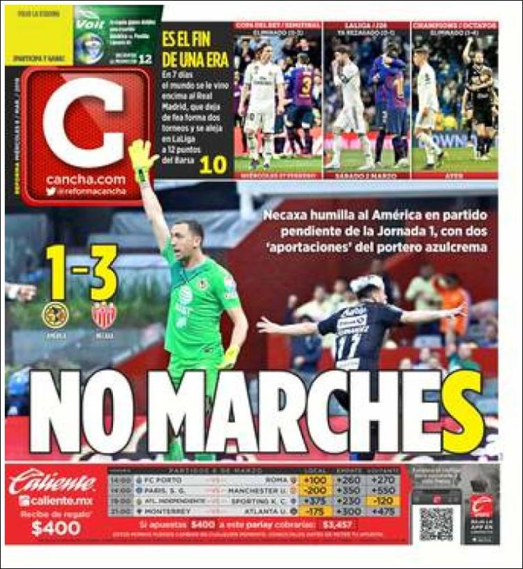 Cancha de México.