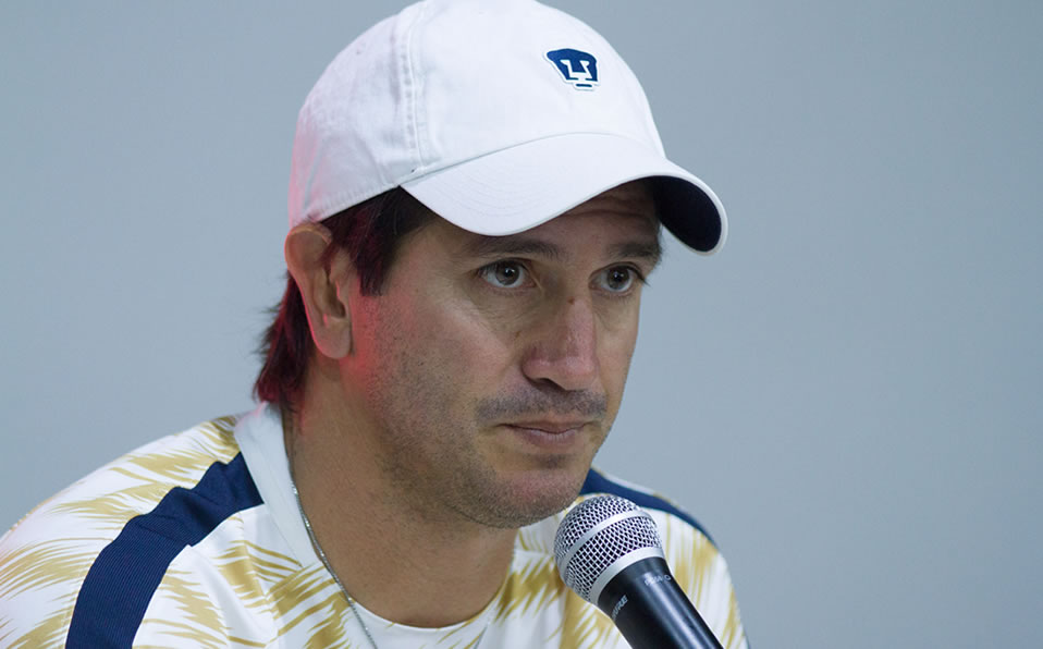 El estratega durante la conferencia de este miércoles. ( Imago 7)