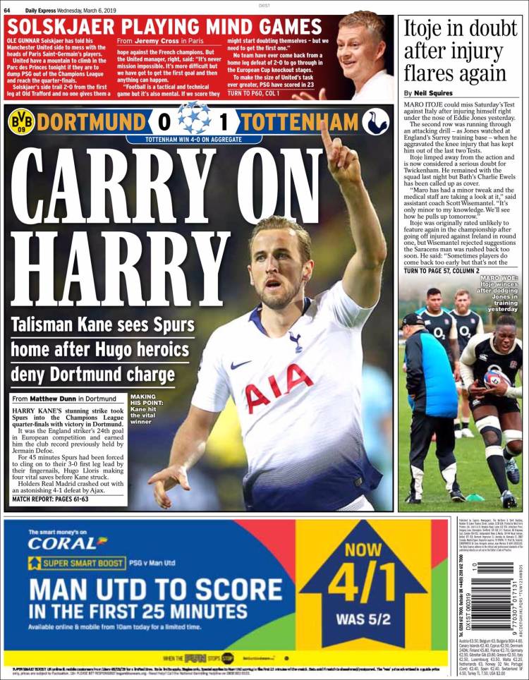 Express Sport de Reino Unido.