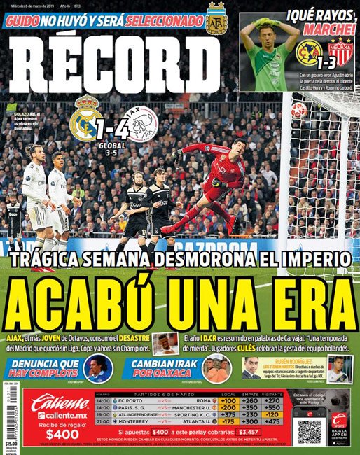 Récord de México.