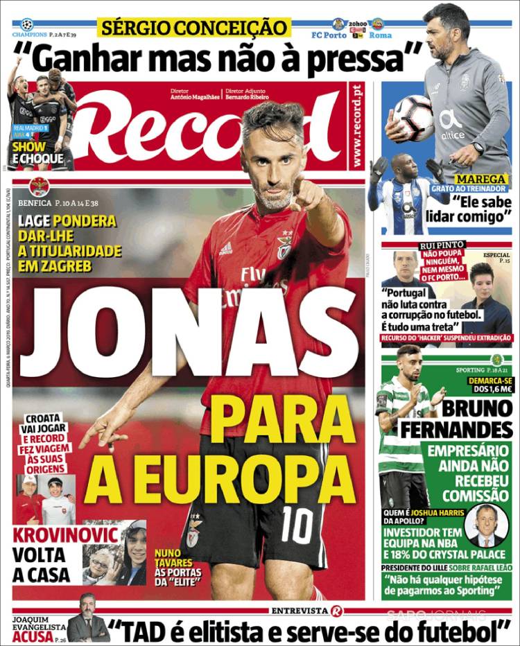 Record de Portugal.