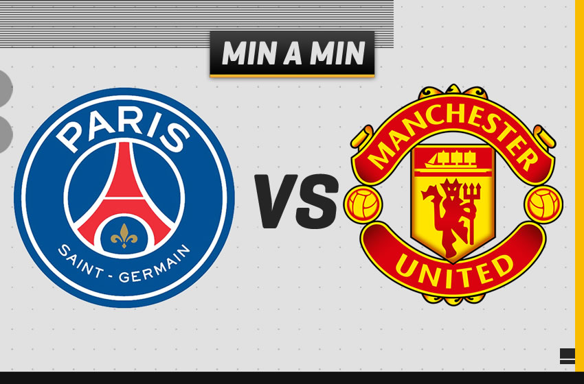 EN VIVO y Minuto a Minuto del PSG vs Manchester United de los Octavos de Final de la Champions League. (Foto: Mediotiempo)