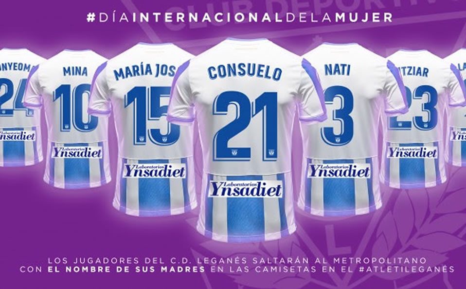 Así lucirá el dorsal del cuadro español. (leganés)