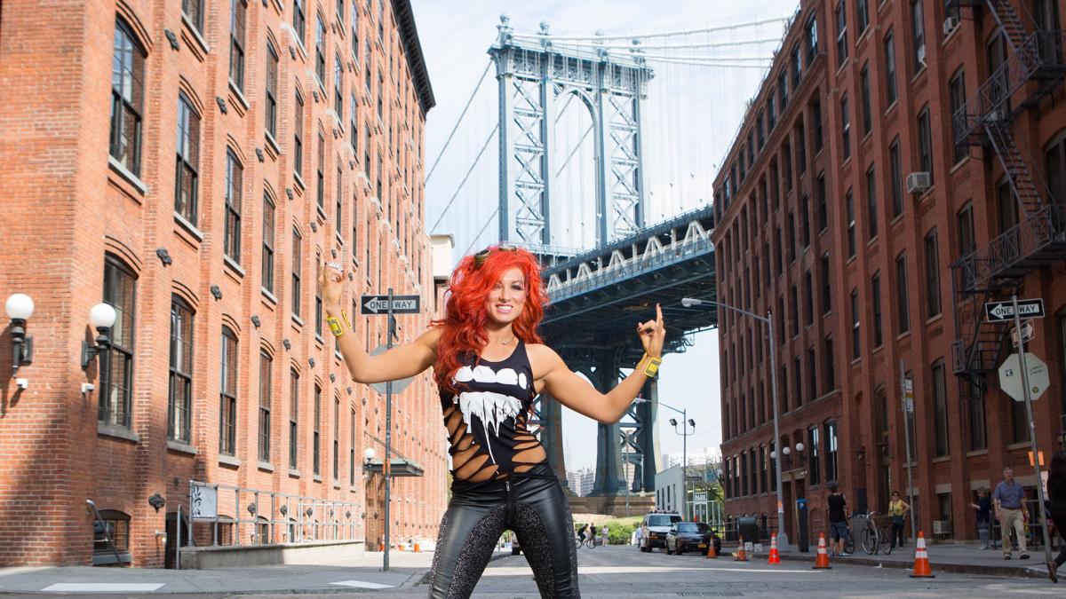 Becky Lynch, la ruda luchadora de WWE. (Foto: WWE)