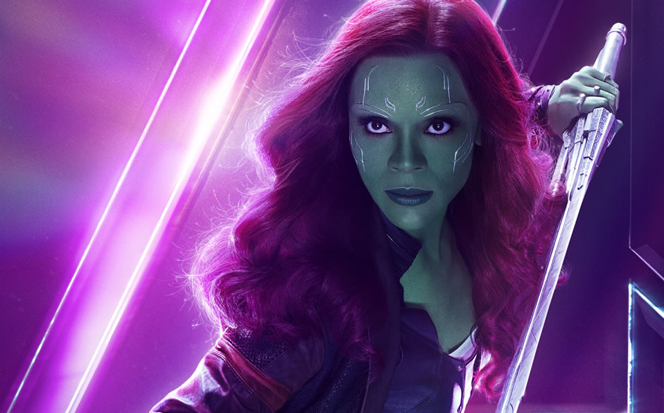 Gamora, interpretada por Zoe Saldana en MCU. (Foto: Marvel)