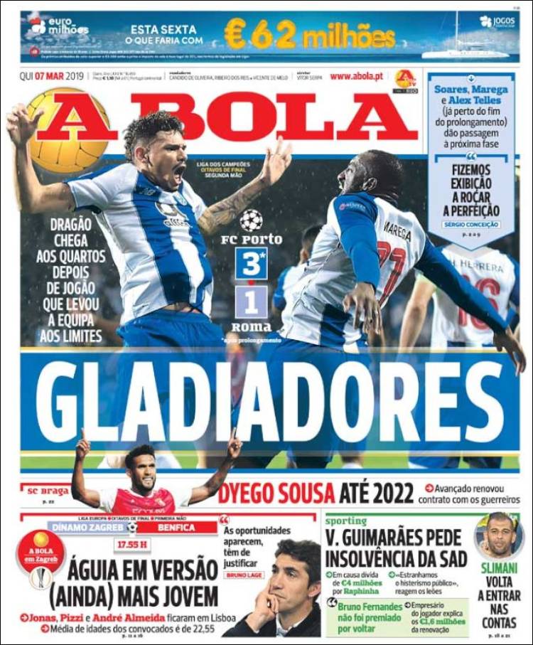 Las portadas deportivas más importantes del mundo