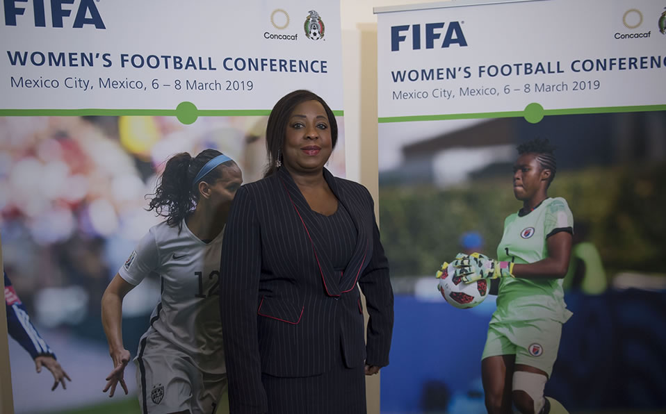 Samoura en su visita a la Ciudad de México. (Mexsport)
