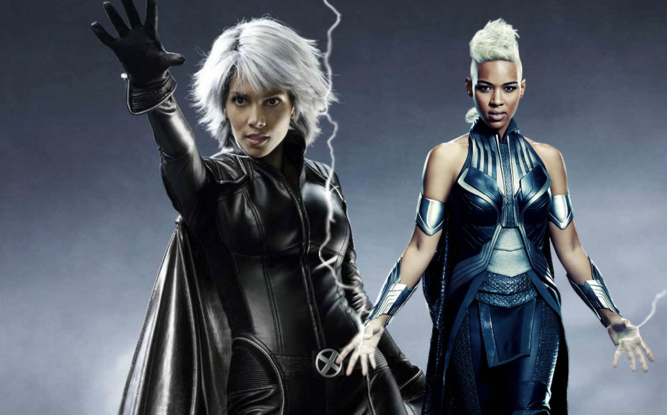 Storm, interpretada por Halle Berry y Alexandra Shipp en X-Men. (Foto: Marvel)