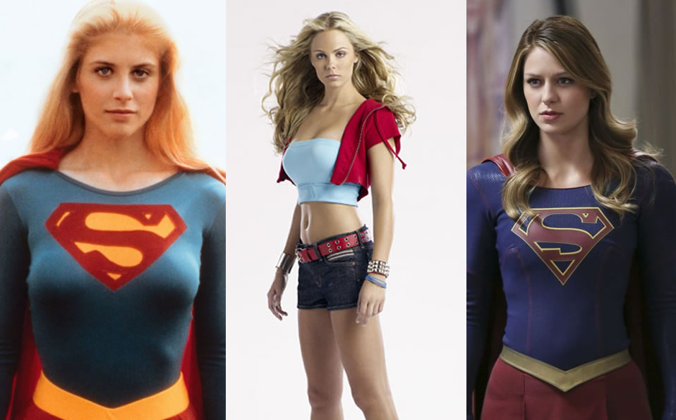 Supergirl, interpretada por Helen Slater en Supergirl, Laura Vandervoort en Smallville y Melissa Marie Benoist en la serie. (Foto: DC)