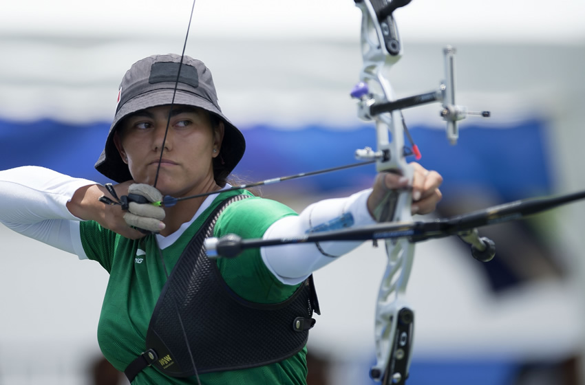 Alejandra Valencia/ Tiro con Arco. (Foto: Mexsport)