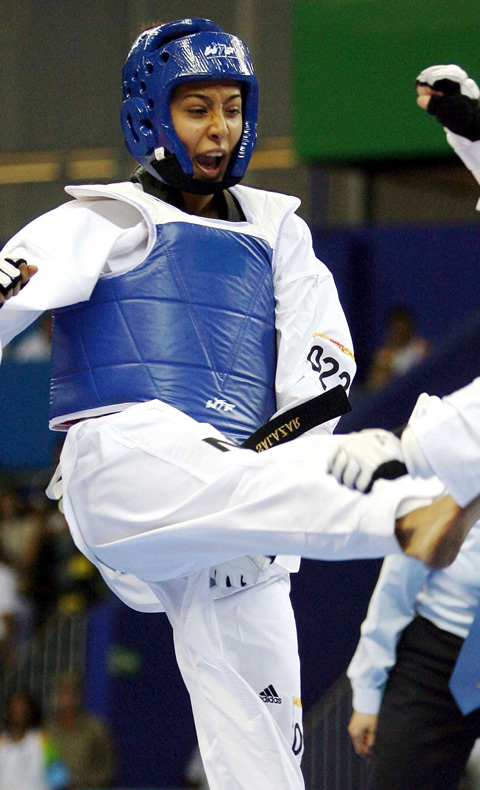 Iridia Salazar/Taekwondo. (Foto: Mexsport)