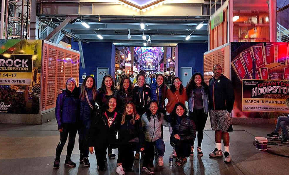 La Selección Mexicana de Rugby Femenil.