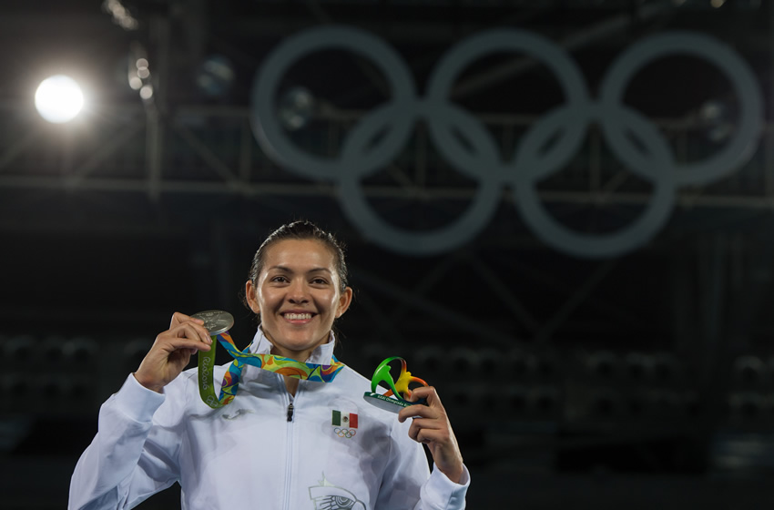 María del Rosario Espinoza/Taekwondo. (Foto: Mexsport)