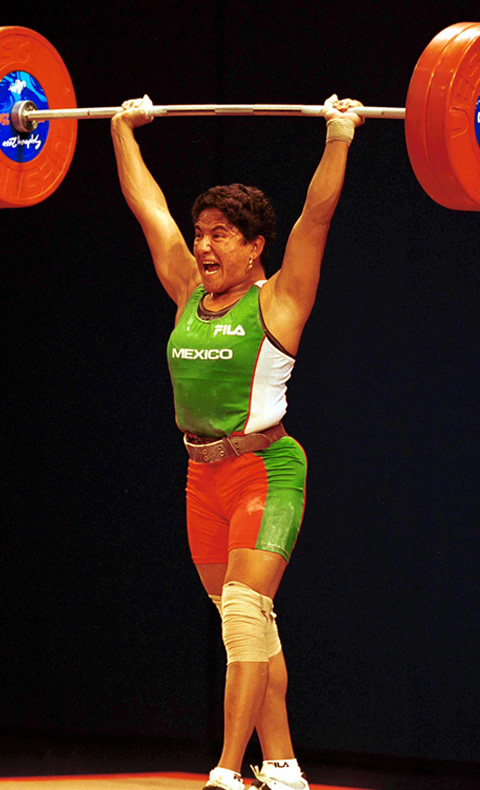 Soraya Jiménez/Halterofilia. (Foto: Mexsport)