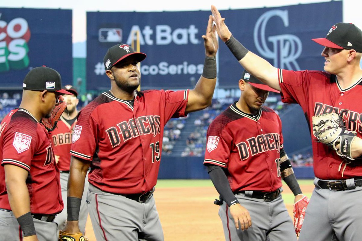Los Diamondbacks llegaron a 11 juegos disputados en México luego de enfrentar este sábado a Colorado. Foto: Diamondbacks