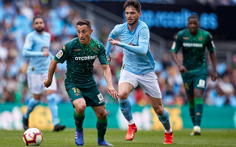 Andrés Guardado disputó los 90 minutos en Baladíos. (Foto: @RealBetis)
