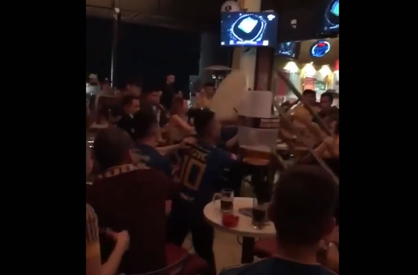 El video circula en redes sociales.