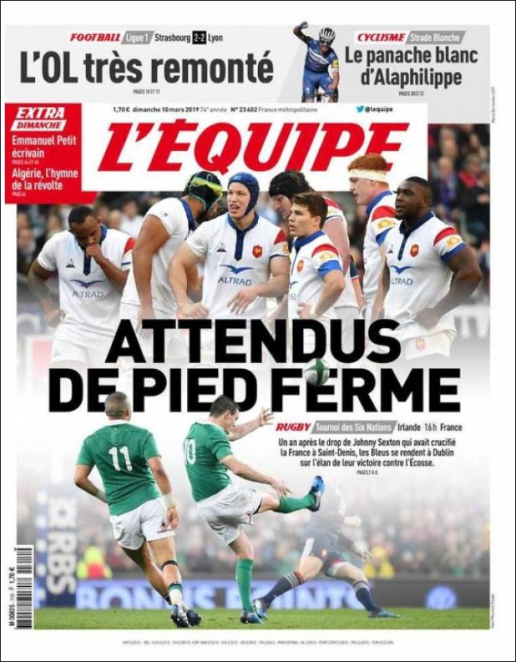 L'Equipe de Francia.
