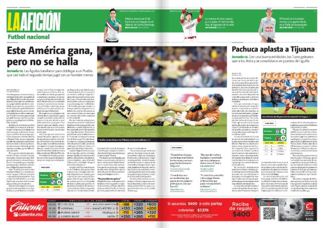 La Afición de México.