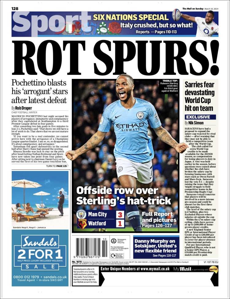 Mail Sport de Reino Unido.