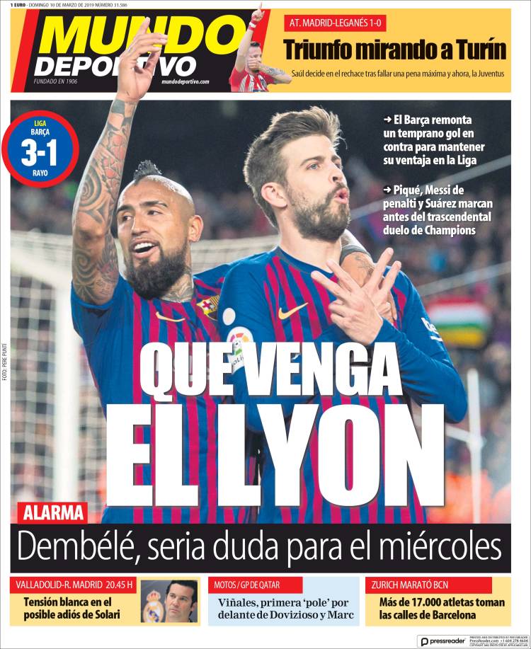 Mundo Deportivo de España.