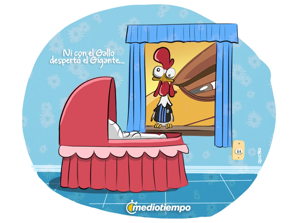 Ni con el Gallo despertó el Gigante