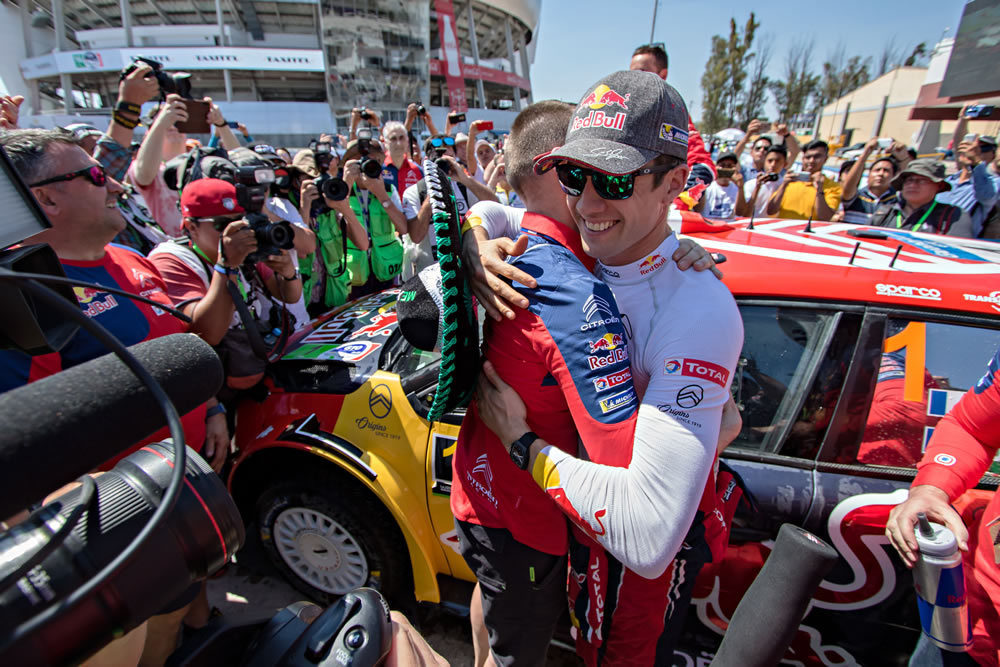 Ogier se lleva la tercera fecha del WRC en el Rally de Guanajuato.