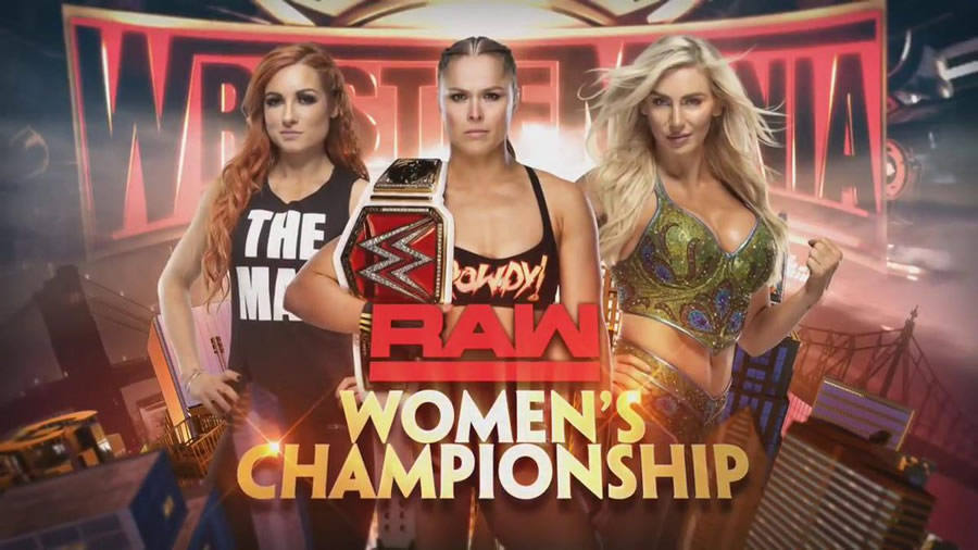 Ronda Rousey enfrentará a Charlotte y Becky Lynch en WrestleMania. (Foto: WWE)