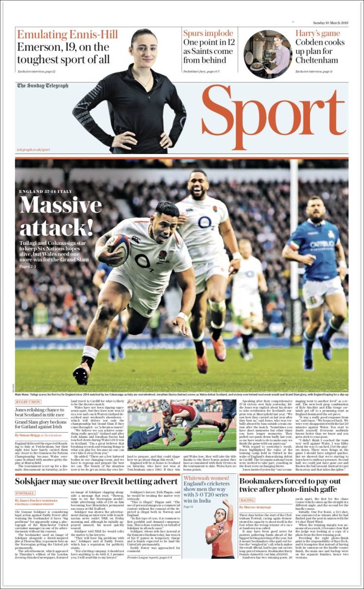 The Telegraph Sport de Reino Unido.