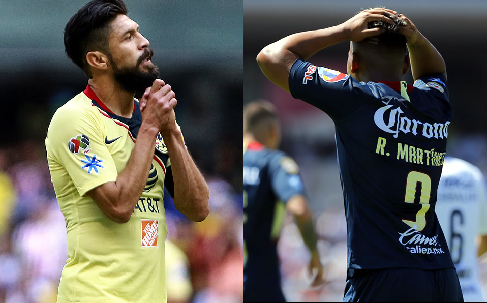 Oribe Peralta y Roger Martínez (Imago7)