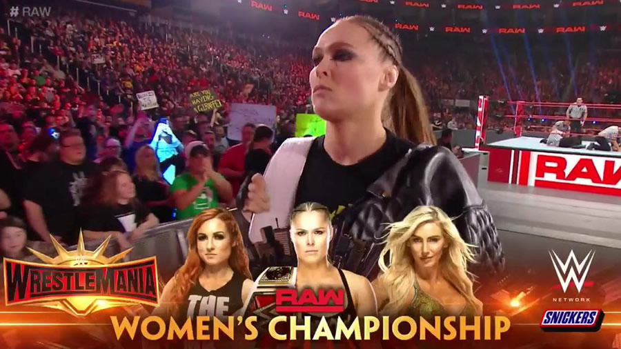 Ronda Rousey quiere humillar a Becky y Charlotte. (Foto: WWE)