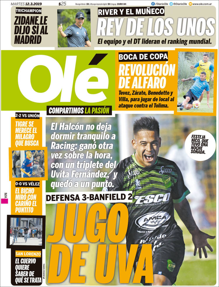 Las mejores portadas del mundo de los deportes.