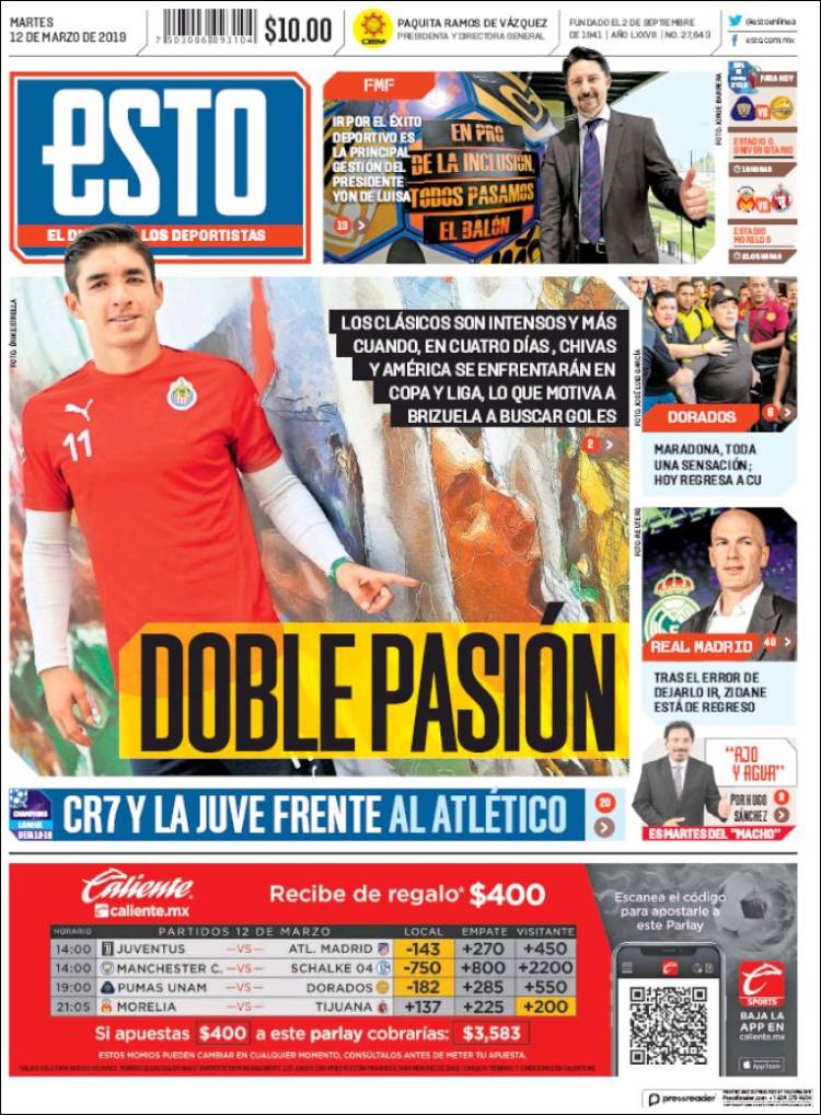 Las mejores portadas del mundo de los deportes.