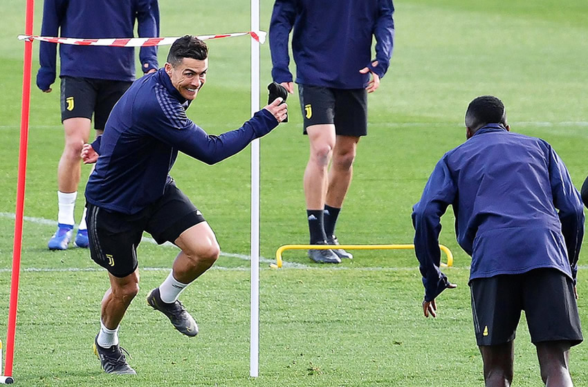 El portugués aabe que ante Atleti será un partido duro hoy en Allianz Stadium. (Foto: EFE)