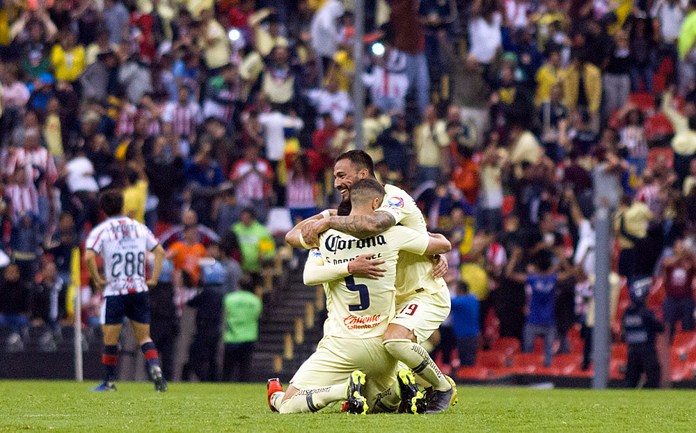 América 2-0 Chivas: las mejores fotos del triunfo Águila en el Clásico de Copa MX.