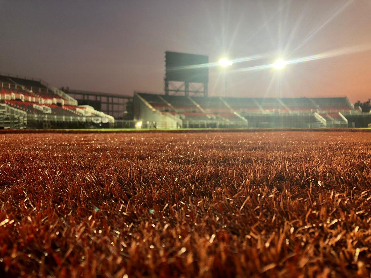 ¡Espectacular! Así se ve el Estadio de los Diablos Rojos del México antes de su inauguración.
