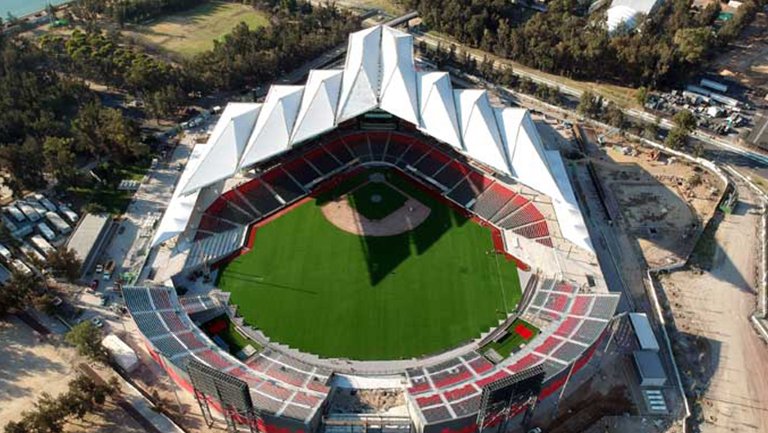 ¡Espectacular! Así se ve el Estadio de los Diablos Rojos del México antes de su inauguración.