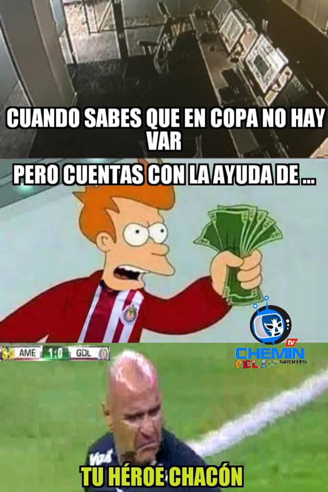 Memes: América 2-0 Chivas, Cuartos de Final de Copa MX 2019