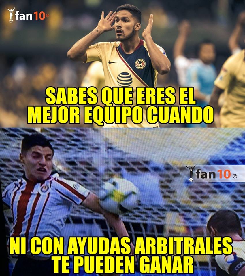 Memes: América 2-0 Chivas, Cuartos de Final de Copa MX 2019